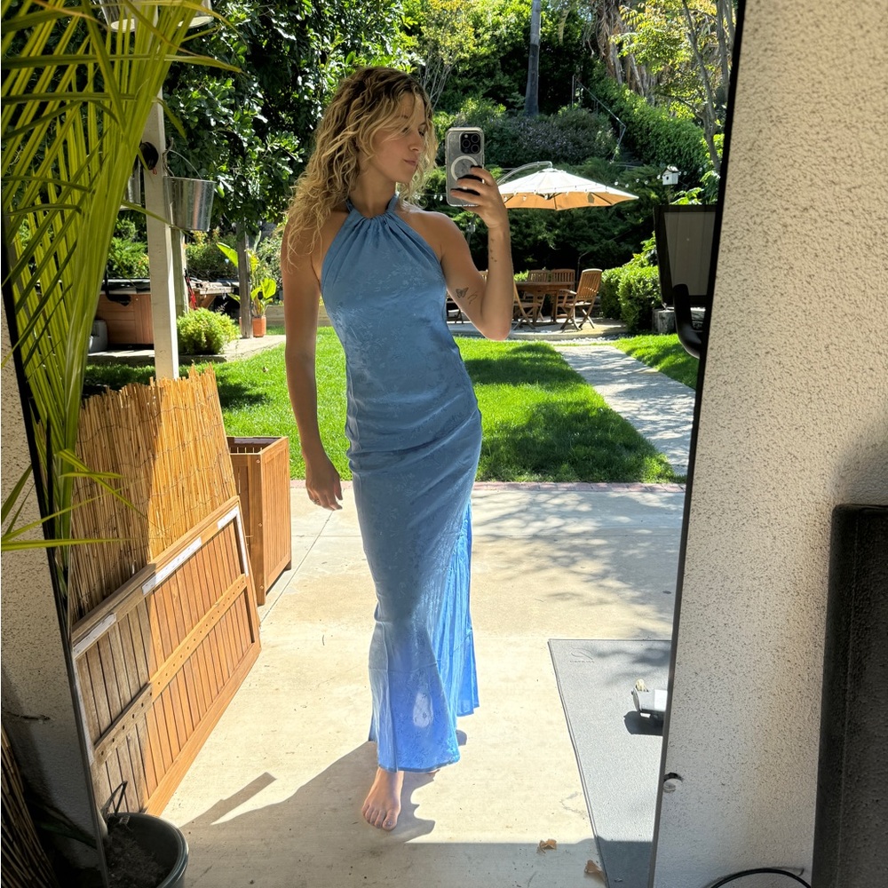 The Line By K Cerulean Blue Belle Dress